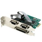 2 X SERIAL 1 X PARALLEL PCI-E 1X LP 2 X SERIAL 1 X PARALLEL PCI-E 1X LP