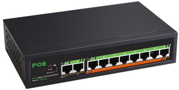 8PORT GIGABIT POE+ 2PORT UPLINK 8PORT GIGABIT POE+ 2PORT UPLINK