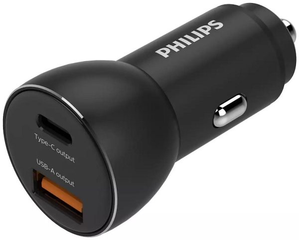 DUAL PORT CAR CHARGER 1C+1A