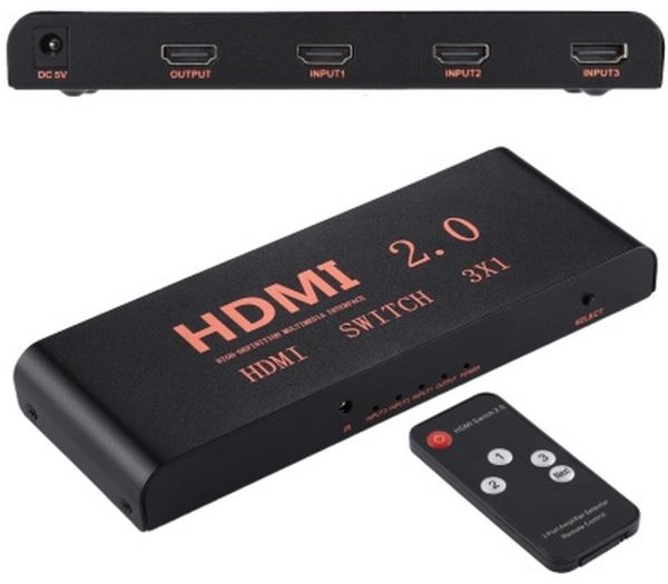 HDMI SWITCH 3 TO 1 V2 .0