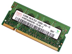 HYNIX MEMORY 512MB DDRII 667MHZ CL5 NB HYNIX MEMORY 512MB DDRII 667MHZ CL5 NB