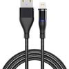 MAGNETIC CHARGING CABLE LIGHTING BLACK MAGNETIC CHARGING CABLE LIGHTING BLACK