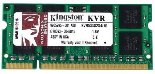 NOTEBOOK 1GB 533MHZ DDR2 MEM KINGSTON NOTEBOOK 1GB 533MHZ DDR2 MEM KINGSTON