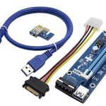 PCI-E RISER REFURB  VERTICAL MOUNT 4 PIN