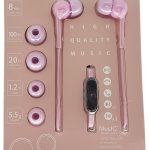 STEREO EARPHONE + MIC SAKURA 1.2M STEREO EARPHONE + MIC SAKURA 1.2M