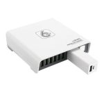 USB 6P DESKTOP CHARGER + POWER BANK