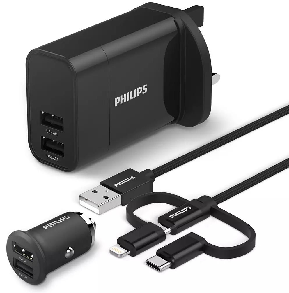 USB CAR & WALL CHARGER