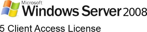 WINDOWS SERVER 5 CAL 2008 WINDOWS SERVER 5 CAL 2008
