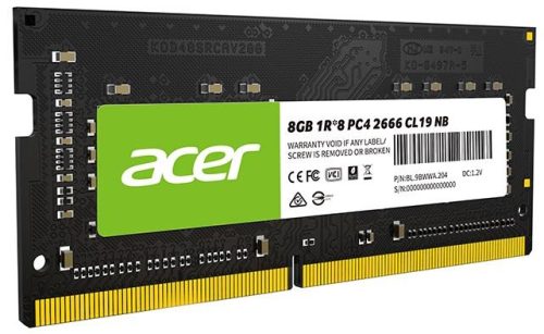 ACER 8GB DDR4 LAPTOP 2666MHZ ACER 8GB DDR4 LAPTOP 2666MHZ