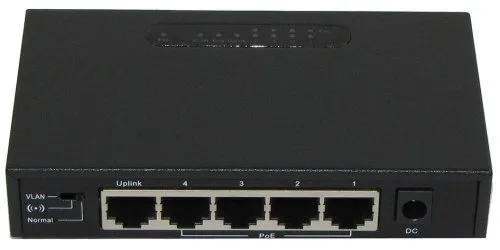4 PORT 10/100 POE + 1 LAN