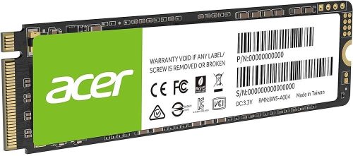 ACER M.2 512GB NVME PCIE GEN3 X 4 SSD ACER M.2 512GB NVME PCIE GEN3 X 4 SSD