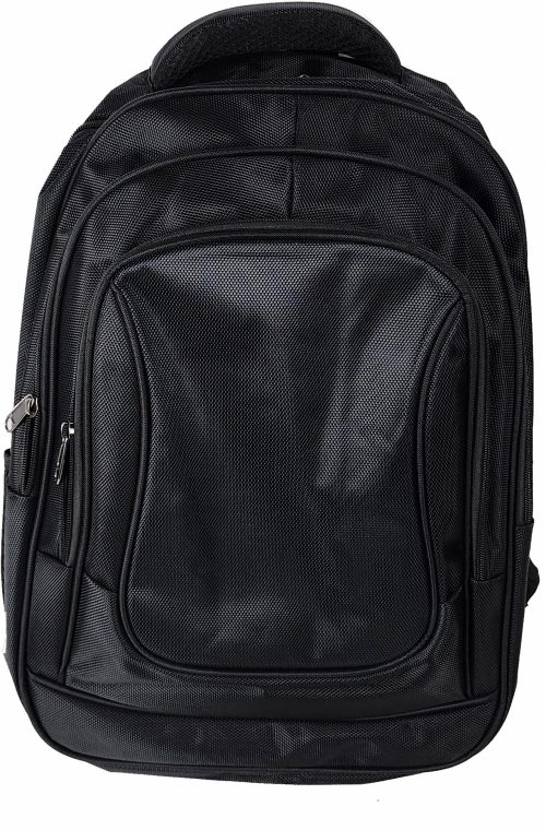 MICROWORLD BLACK BACKPACK MICROWORLD BLACK BACKPACK