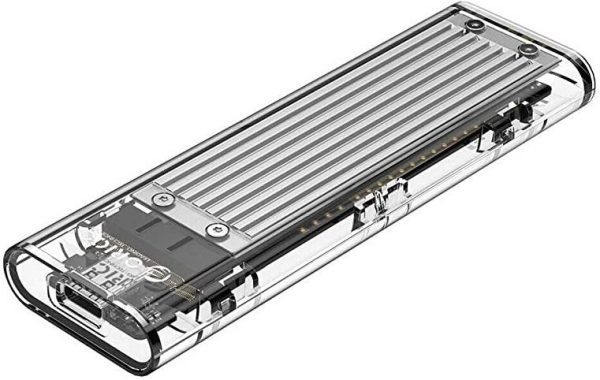 NVME M.2 SSD ENCLOSURE SILVER