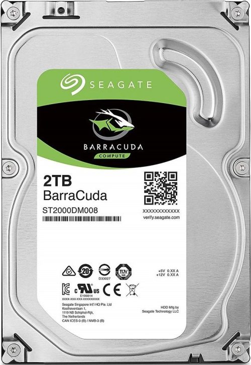 SEAGATE BARRACUDA 2TB 3.5" HDD SEAGATE BARRACUDA 2TB 3.5" HDD