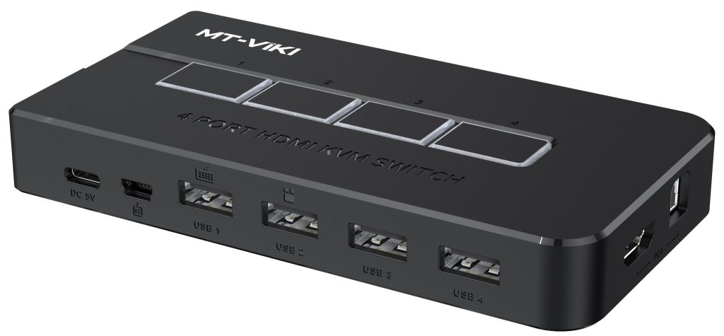 4 PORT MANUAL HDMI KVM SWITCH