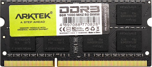 8GB DDR3 1600 NOTEBOOK MEMORY 8GB DDR3 1600 NOTEBOOK MEMORY