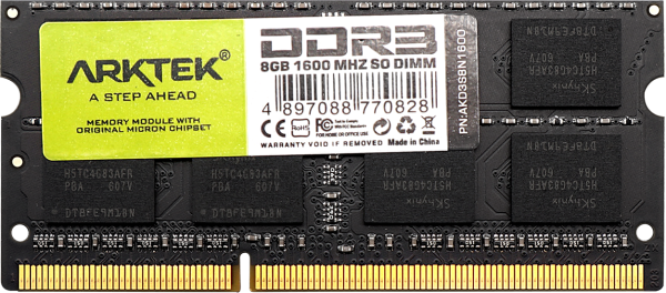 8GB DDR3 1600 NOTEBOOK MEMORY 8GB DDR3 1600 NOTEBOOK MEMORY