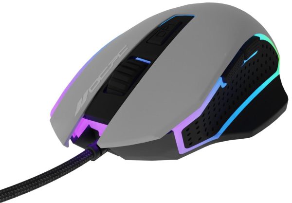 OCPC WIRED GAMING MOUSE MR8 GREY