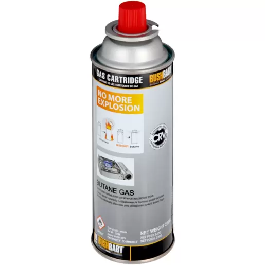 Bush Baby Butane Gas Cartridge (02) Bush Baby Butane Gas Cartridge