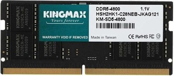 32GB DDR5 SODIMM 4800 32GB DDR5 SODIMM 4800
