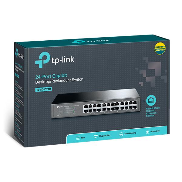 TPLINK 24PORT GBE RACKMOUNT SWITCH TPLINK 24PORT GBE RACKMOUNT SWITCH