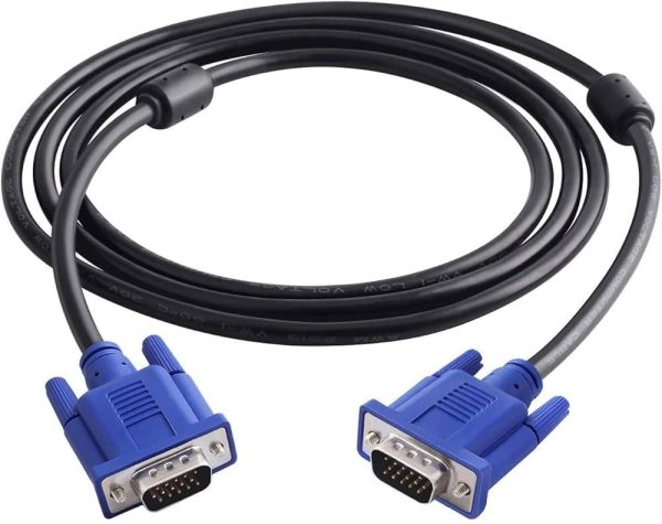 VGA CABLE 1.5M MALE TO MALE VGA CABLE 1.5M MALE TO MALE