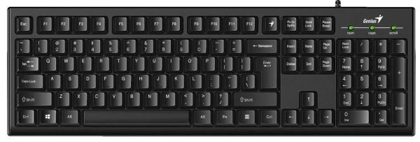 GENIUS USB KB-100 SMART BLACK GENIUS USB KB-100 SMART BLACK