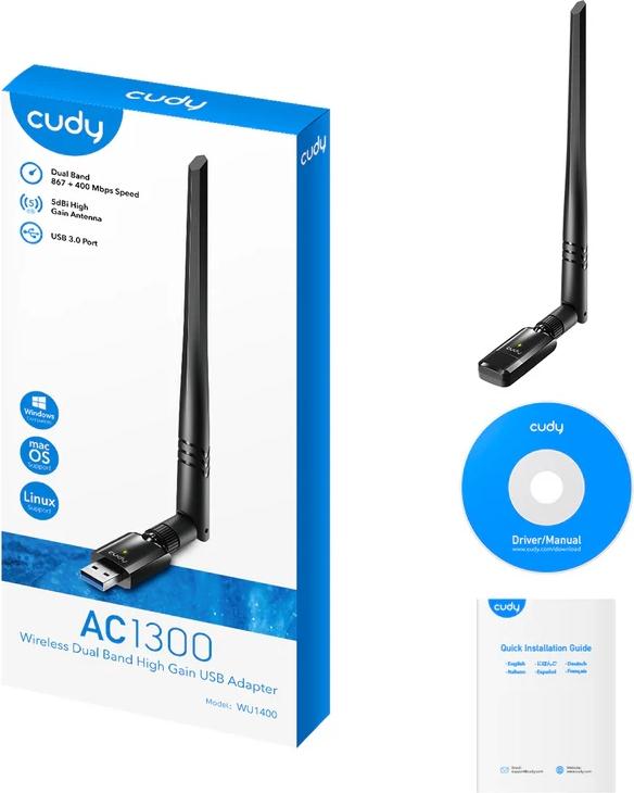 1300MBPS Wifi USB AC1300