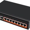 8PORT-10100-POE2PORT-4 8Port 10/100 POE+2Port