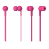 STEREO-EARPHONE-MIC-HOT-PINK-12M-2 Stereo Earphone + Mic Hot Pink 1.2M