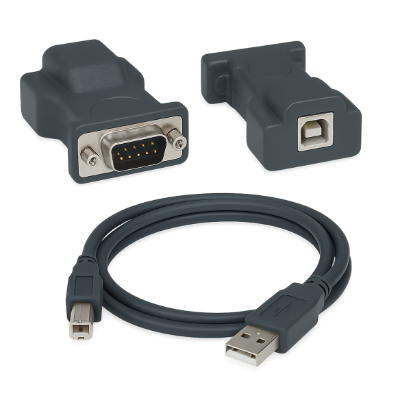USB B MALE TO SERIAL PORT CONNECTOR