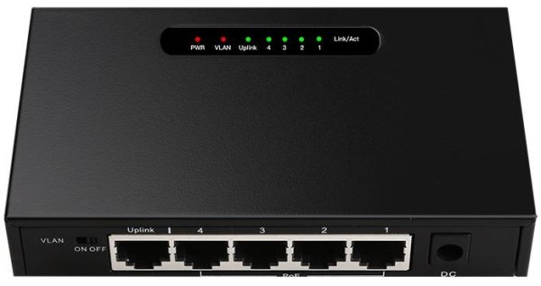 4+1 GIGABIT POE Switch