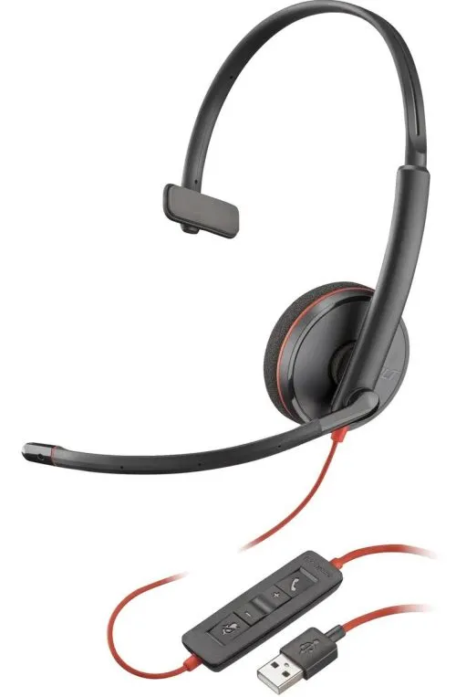 POLY BLACKWIRE USB-A WITH MIC