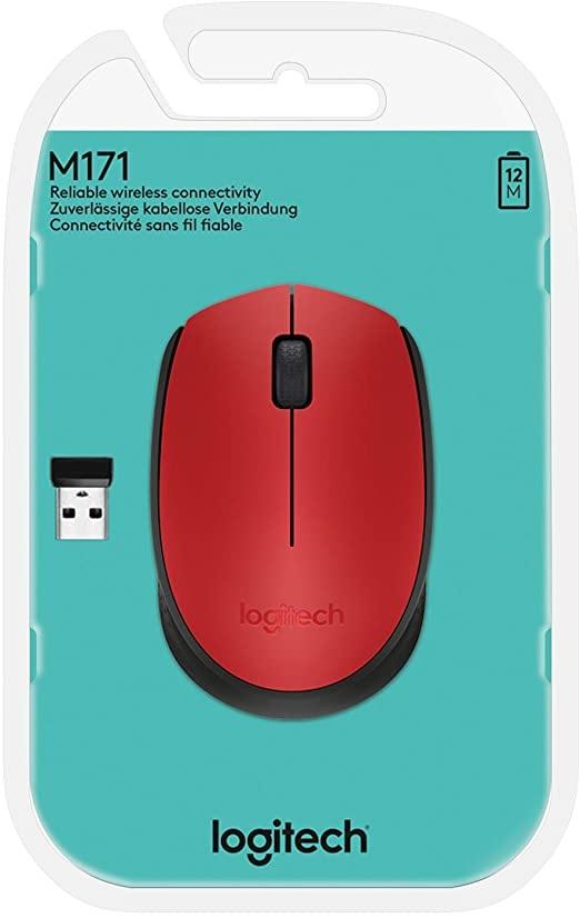 M171 Red Wireless Mouse